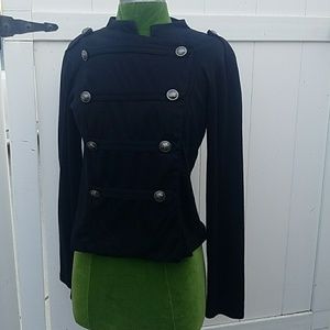 MAX Rave Faux Military Jacket